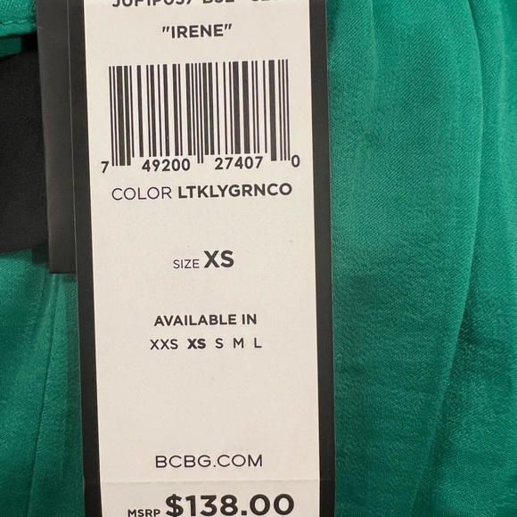 BCBG MAXAZARIA color block halter top - Picture 7 of 7